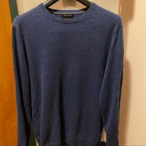 Massimo Dutti Cashmere Jumper (Blue, US M)